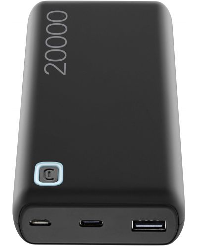 Портативна батерия Cellularline - Essence, 20000 mAh, черна - 2
