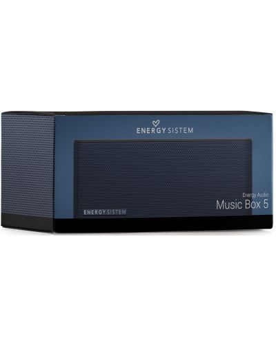 Портативна колонка Energy Sistem - Music Box 5, синя - 8