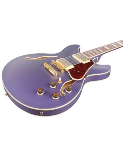 Полу-акустична китара Ibanez - AS73G, Metallic Purple Flat - 3