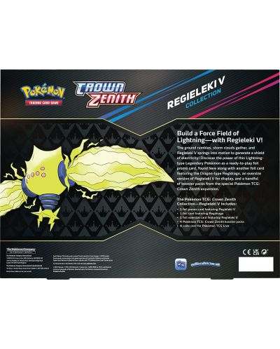 Pokemon TCG: Crown Zenith V Box - Regieleki  - 2