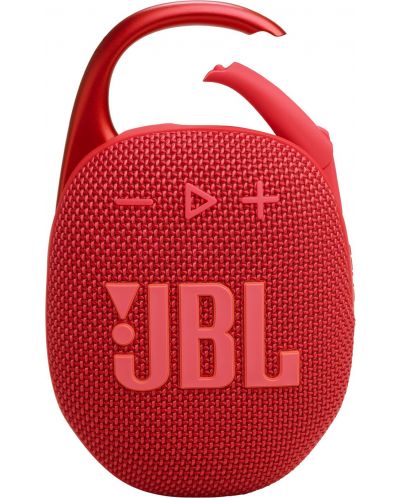 Портативна колонка JBL - Clip 5, червена - 2