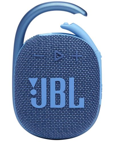 Портативна колонка JBL - Clip 4 Eco, синя - 1