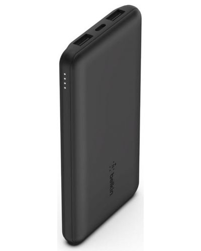 Портативна батерия Belkin - BoostCharge, 10000 mAh/15W, черна - 2