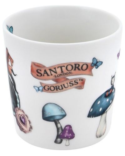 Порцеланова чаша Santoro Gorjuss в кутия - Curiosity - 2
