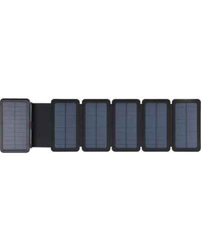 Портативна батерия Sandberg - Solar 6-Panel, 20000 mAh, черна - 4