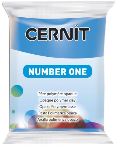 Полимерна глина Cernit №1 - Синя, 56 g - 1