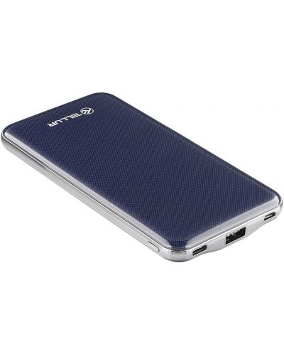 Портативна батерия Tellur - Slim, 10000 mAh, синя - 1