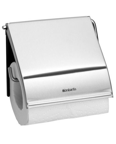 Поставка за тоалетна хартия Brabantia - Classic, Matt Steel - 1