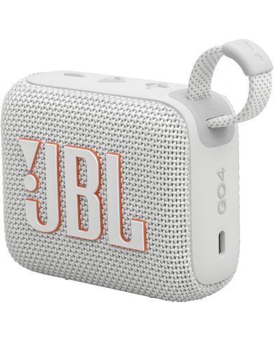 Портативна колонка JBL - Go 4, бяла - 2