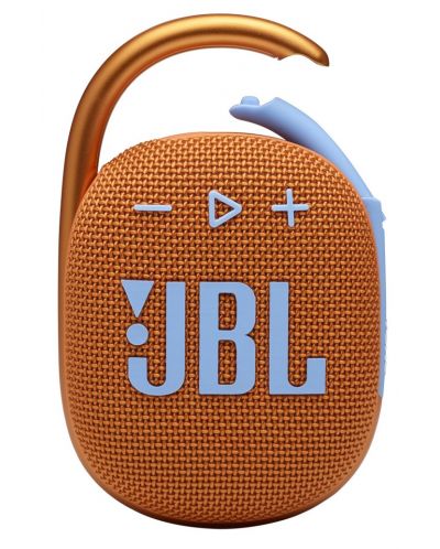 Портативна колонка JBL - Clip 4, оранжева - 1