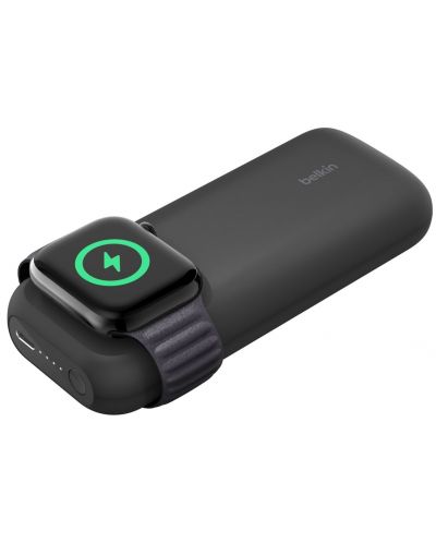 Портативна батерия Belkin -  Power Bank 10K, Apple Watch Charge, черна - 4