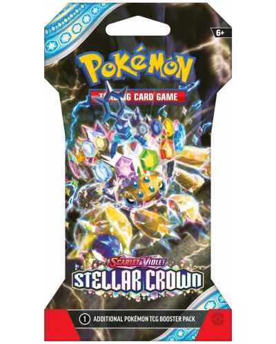 Pokemon TCG: Scarlet & Violet 7 Stellar Crown Sleeved Booster - 2