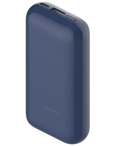 Портативна батерия Xiaomi - Pocket Edition Pro, 10000 mAh, синя - 2