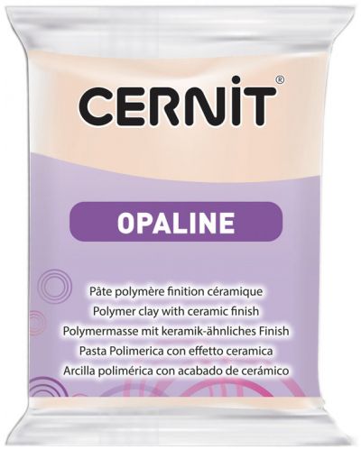 Полимерна глина Cernit Opaline - Бежова, 56 g - 1