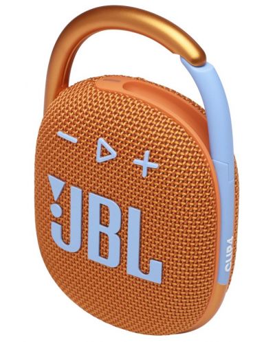 Портативна колонка JBL - Clip 4, оранжева - 3