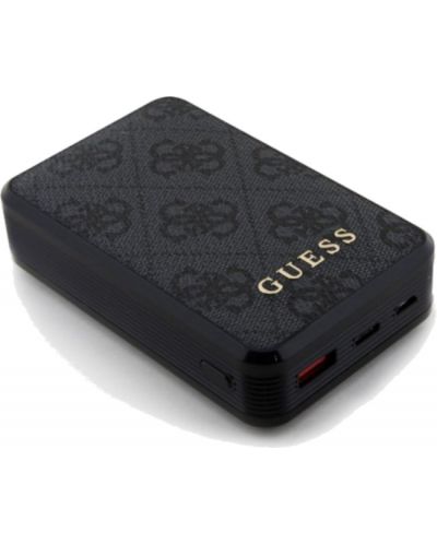 Портативна батерия Guess - PU 4G, 10000 mAh, черна - 2