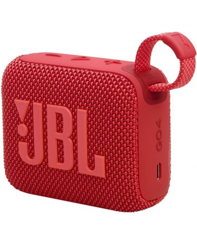 Портативна колонка JBL - Go 4, червена - 2