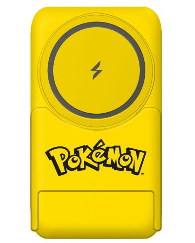 Портативна батерия OTL Technologies - Pikachu, 5000 mAh, жълта - 1