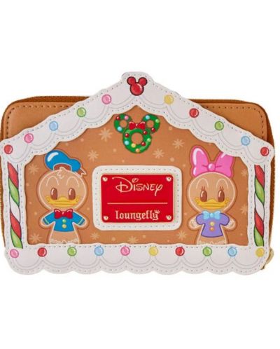 Портмоне Loungefly Disney: Mickey and Friends - Gingerbread House - 3