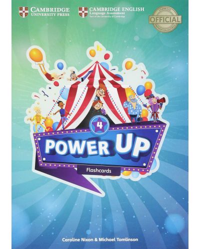 Power Up Level 4 Flashcards (Pack of 179) / Английски език - ниво 4: Флашкарти - 1