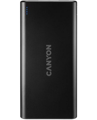 Портативна батерия Canyon - CNE-CPB1006B, 10000 mAh, черна - 1