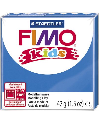 Полимерна глина Staedtler Fimo Kids - Синя - 1