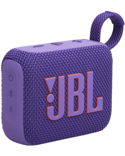 Портативна колонка JBL - Go 4, лилава - 3