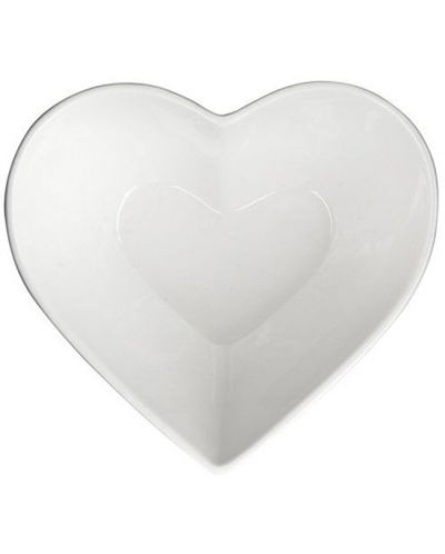 Порцеланова купа ADS - Сърце, 13 cm, 300 ml - 1