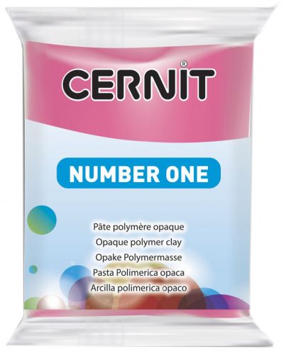 Полимерна глина Cernit №1 - Малина, 56 g - 1