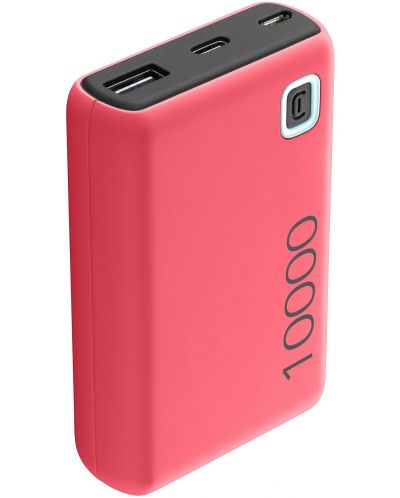 Портативна батерия Cellularline - Essence, 10000 mAh, розова - 1