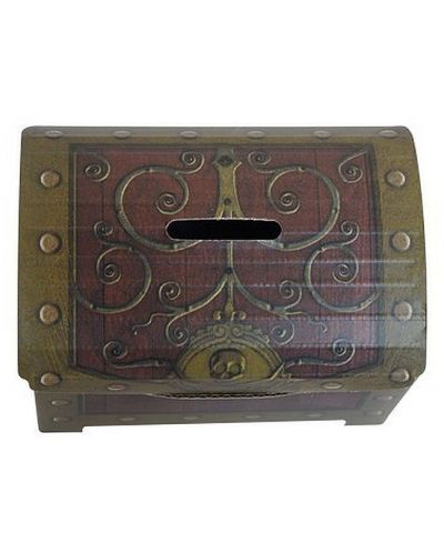 Подаръчна кутия тип касичка Simetro - Пиратско ковчеже, 2 в 1 - 3