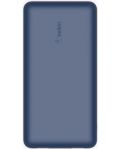 Портативна батерия Belkin - Boost Charge, 20000 mAh, кабел USB-C, синя - 2