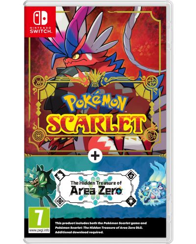 Pokemon Scarlet + Hidden Treasure of Area Zero DLC (Nintendo Switch) - 1