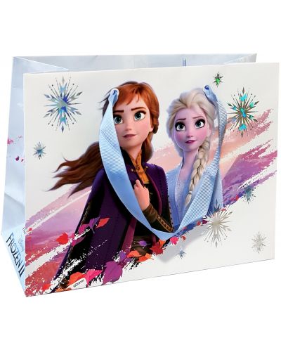 Подаръчна торбичка Zoewie Disney - Frozen, асортимент,  22.5 x 9 x 17 cm - 1