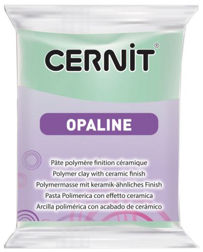 Полимерна глина Cernit Opaline - Мента, 56 g - 1