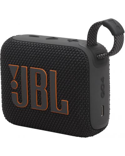 Портативна колонка JBL - Go 4, черна - 2