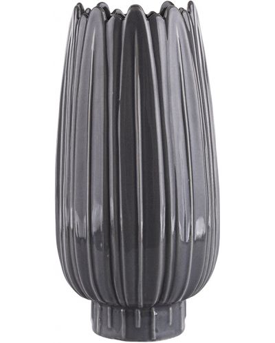 Порцеланова ваза ADS - Сива, 9.5 х 9.5 x 19 cm - 1