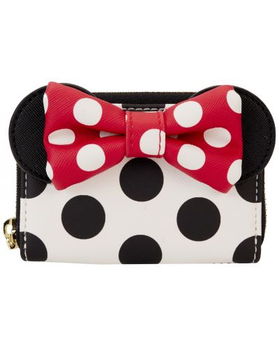 Портфейл за карти Loungefly Disney: Mickey Mouse - Minnie Mouse (Rock The Dots) - 1