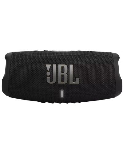 Портативна колонка JBL - Charge 5 Wi-Fi, черна - 1
