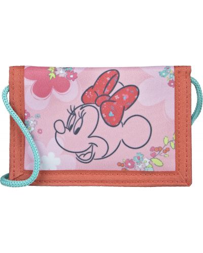 Детско портмоне Undercover Minnie Mouse - Със синя връзка - 1