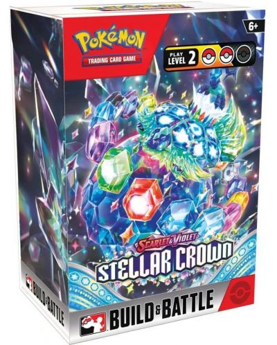 Pokemon TCG: Scarlet & Violet 7 Stellar Crown Build and Battle Box - 1