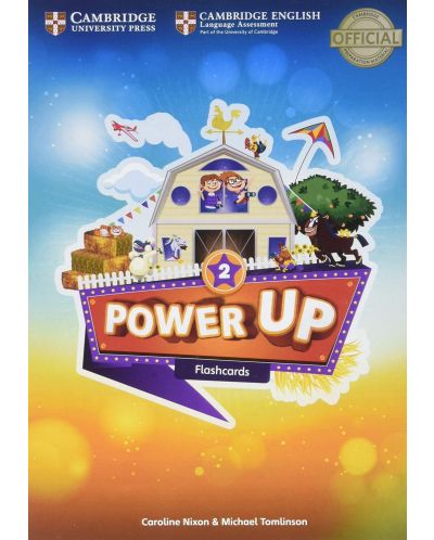 Power Up Level 2 Flashcards (Pack of 179) / Английски език - ниво 2: Флашкарти - 1