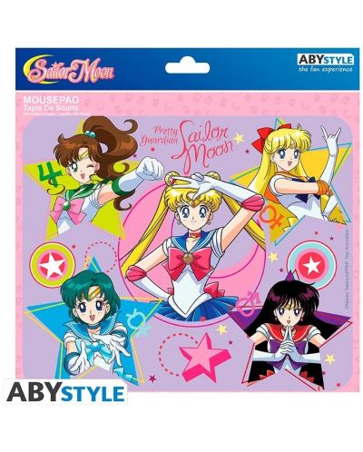 Подложка за мишка ABYstyle Animation: Pretty Guardian Sailor Moon - Sailor Warriors - 2