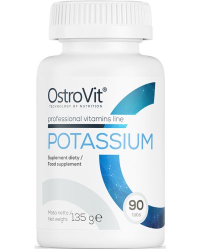 Potassium Citrate, 90 таблетки, OstroVit - 1