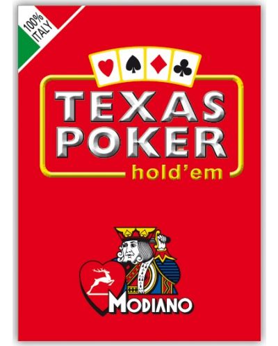 Покер карти Texas Hold’em Poker - червен гръб - 1
