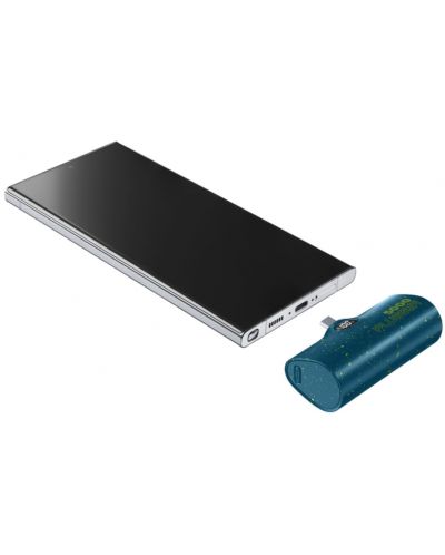 Портативна батерия Cellularline - Plugger, 5000 mAh, синя - 4