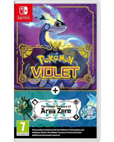 Pokemon Violet + Hidden Treasure of Area Zero DLC (Nintendo Switch) - 1