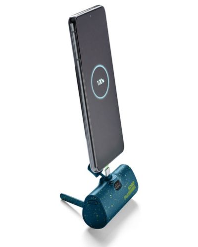 Портативна батерия Cellularline - Plugger, 5000 mAh, синя - 3