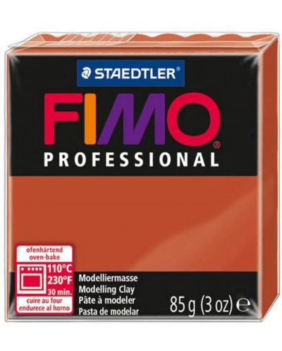 Полимерна глина Staedtler Fimo Prof - 85 g, кафява - 1