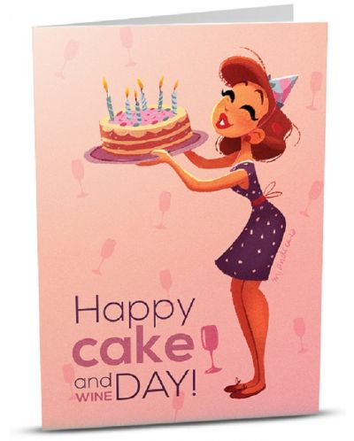 Поздравителна картичка iGreet - Ден на тортата - 1